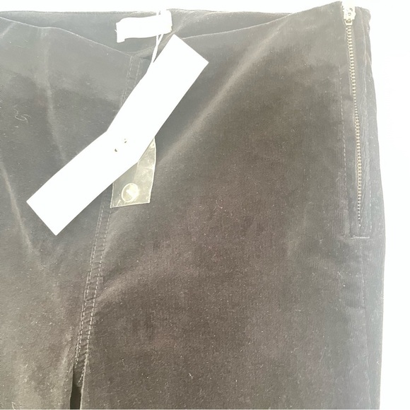 TORY Burch Billet Corduroy Velvet Legging Black 28 - Picture 5 of 6